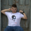 Camiseta BURTON 150 gr unisex algodón blanco - Imagen 9