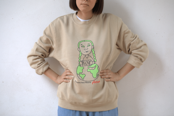 Sudadera GRETA 270 gr sin capucha