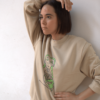 Sudadera GRETA 270 gr sin capucha - Imagen 3