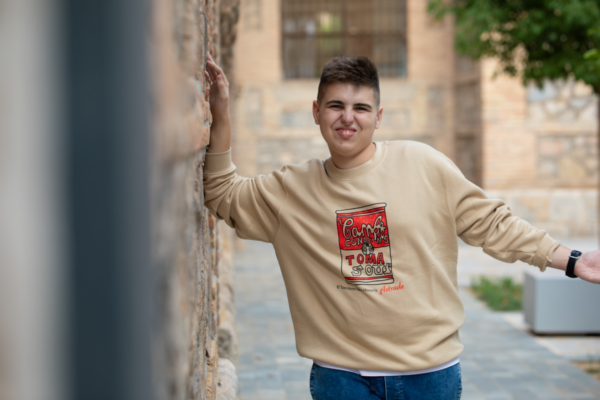 Sudadera WARHOL 270 gr sin capucha