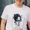 Camiseta BURTON 150 gr unisex algodón blanco - Imagen 6