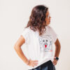 Camiseta EINSTEIN 150 gr unisex algodón blanco - Imagen 2