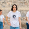 Camiseta BURTON 150 gr unisex algodón blanco - Imagen 2